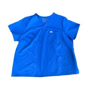 Figs technical collection V - neck short sleeve T shirt women size 4XL